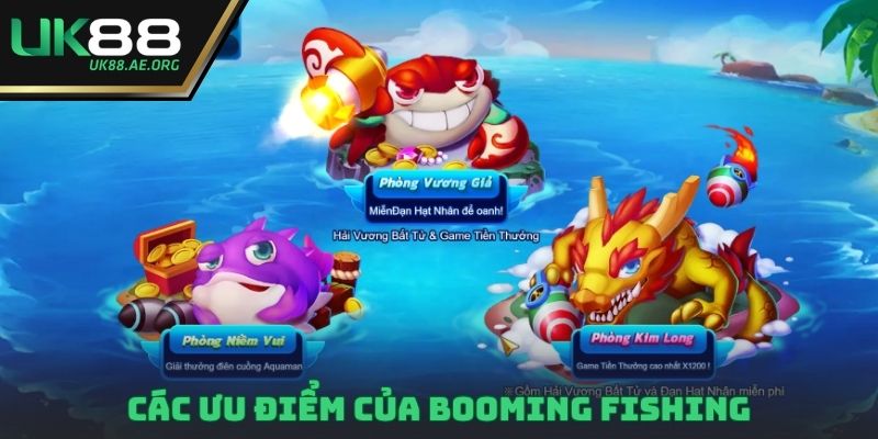 Các ưu điểm của Booming Fishing