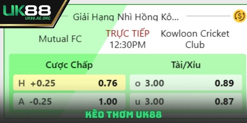 kèo thơm UK88