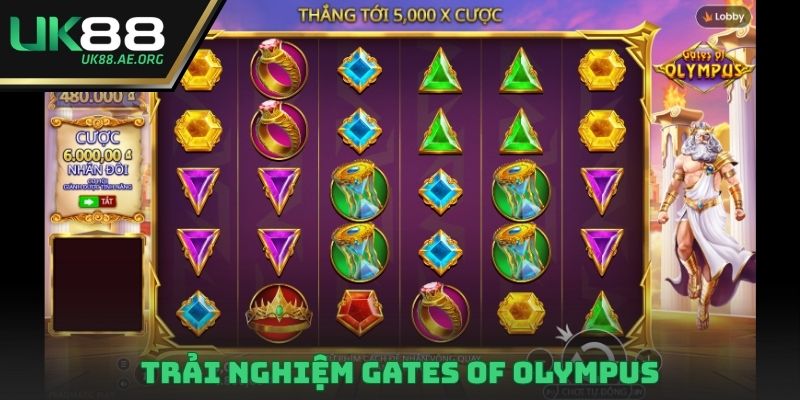 Trải nghiệm Gates Of Olympus